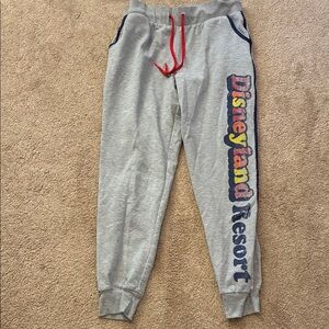 Women’s Gray Disneyland Resort Joggers with Red Accents